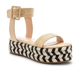 House of Harlow 1960 7.5 tan Aiden Espadrille